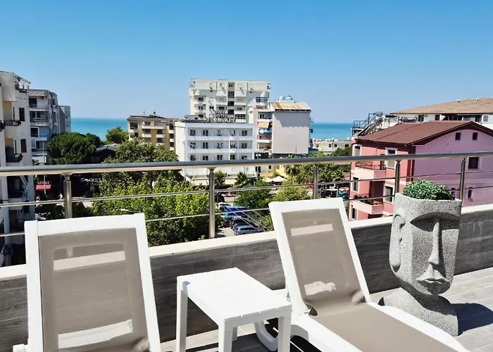 아파트 Lux Penthouse Durrës